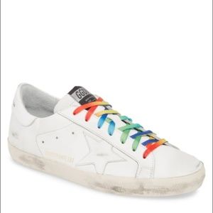 GOLDEN GOOSE RAINBOW SUPERSTAR low top